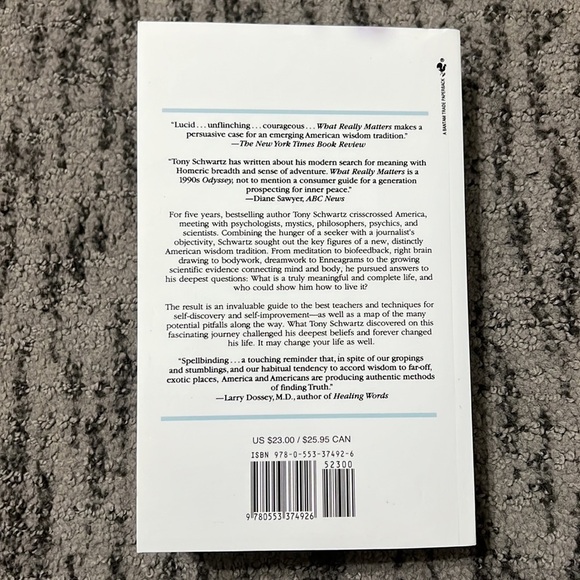 What Really Matters: Searching for Wisdom in America Book Guide Nonfiction - Picture 2 of 2